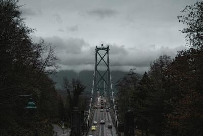 GPS-Guided Driving Tour between Whistler and Vancouver, BC