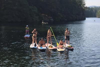 Paddling Thetis Lake Paddling Thetis Lake