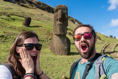 The birth of the Moai: Guided and private full day excursion Easter Island. The birth of the Moai: Guided and private full day excursion Easter Island.