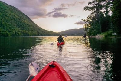 Kayaking in Huerquehue National Park (sunrise / sunset) Kayaking in Huerquehue National Park (sunrise / sunset)