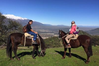 Horseback Riding in the Andes from Santiago
