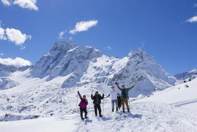Private Snow Hike at Cajon del Maipo from Santiago
