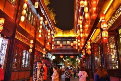 evening walk through Jin Li street + Taikoo Li evening walk through Jin Li street + Taikoo Li