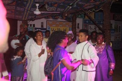 Private 3-Hour Nubian Party with Dinner and Pickup in Aswan