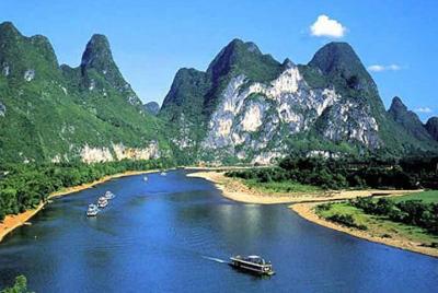 Li River Cruise Full Day Tour of Guilin and Yangshuo including Lu Li River Cruise Full Day Tour of Guilin and Yangshuo including Lu