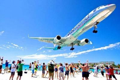 Maho Beach Extreme Jet Blast Maho Beach Extreme Jet Blast