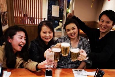Kobe Motomachi Night Cruise ~ Ladder Sake Tour Enjoying Local Fee Kobe Motomachi Night Cruise ~ Ladder Sake Tour Enjoying Local Fee