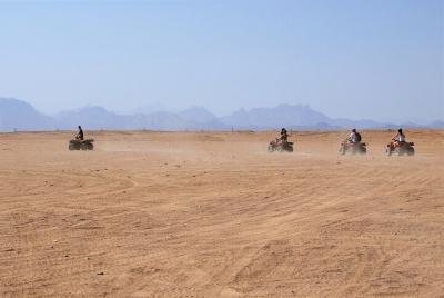 From sharm El- Sheikh :Quad Bike with oriental Dinner & Desert S  From sharm El- Sheikh :Quad Bike with oriental Dinner & Desert S