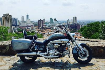 Pillion in the "Valle" - Cristo rey & Yanaconas Pillion in the