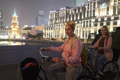 Shanghai Foodie Test & Nightlife Adventure Bike Tour