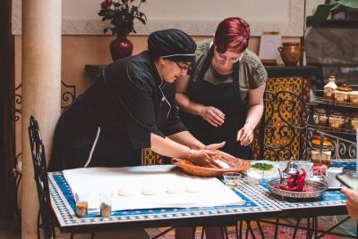 Moroccan cooking lessons in the Medina of Marrakech