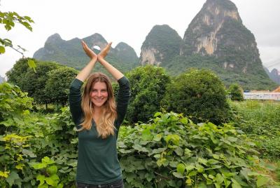 Countryside Cycling + Li River Bamboo Boat Trip+ Impression Sanjie Liu