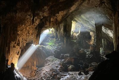 Visit 100% primitive cave with Transfer