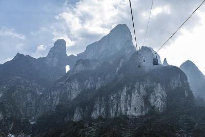 1 "Sky" Day Trip-Tianmen Mountain+Glass Sky Walk 1