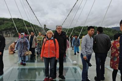 Zhangjiajie Grand Canyon with Glass Bridge and Baofeng Lake Private Day Tour Zhangjiajie Grand Canyon with Glass Bridge and Baofeng Lake Private Day Tour