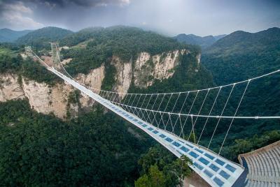 One-Day Zhangjiajie Private Tour: Grand Canyon Glass Bridge & Baofeng Lake One-Day Zhangjiajie Private Tour: Grand Canyon Glass Bridge & Baofeng Lake