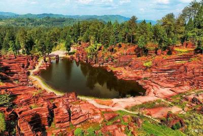 Day Tour for Furong Ancient Town and Red Stone Forest National Geological Park Day Tour for Furong Ancient Town and Red Stone Forest National Geological Park