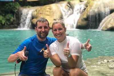 Private Blue hole waterfalls tour from Ocho Rios 