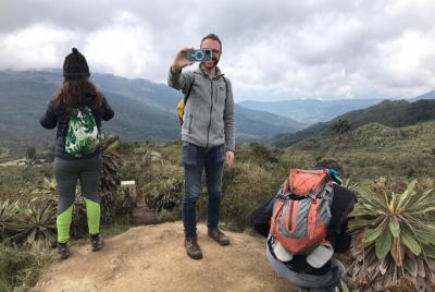Paramo hike, high Andean forest and Guadalupe mountain.
