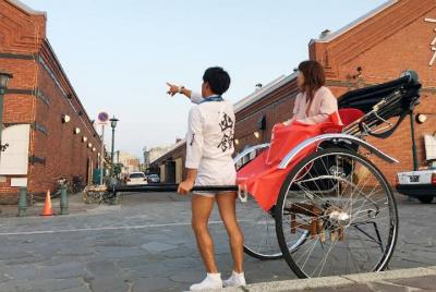 Crimson Moment! A Rickshaw Tour Visiting the Sunset of Hakodate Crimson Moment! A Rickshaw Tour Visiting the Sunset of Hakodate