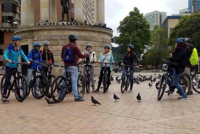 Bike Tour in Bogota Historical Sites and Fruit Market Bike Tour in Bogota Historical Sites and Fruit Market