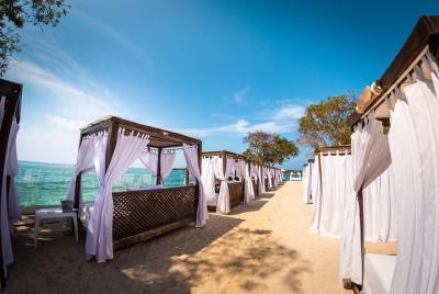 Full-Day at Isla Grande Beach Club with Lunch