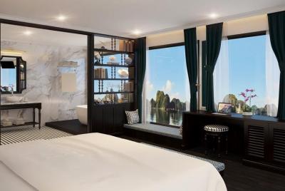 Genesis Regal cruises 2 days, 1 night: Visit Halong Bay & Lan Ha bay - Kayaking Genesis Regal cruises 2 days, 1 night: Visit Halong Bay & Lan Ha bay - Kayaking