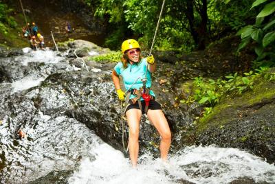 Rappel El Encanto Waterfall in Jaco Rappel El Encanto Waterfall in Jaco