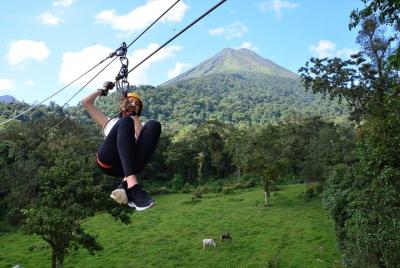 Zip-lining and Tarzang Swing Experience in San Carlos