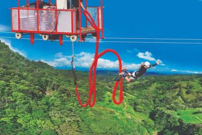 Extreme Bungee Jumping in Monteverde Extreme Bungee Jumping in Monteverde
