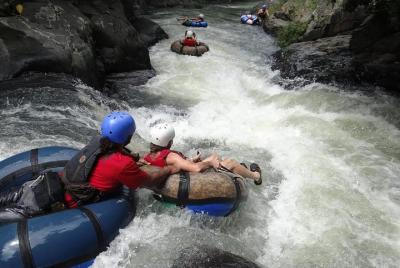 Tubing at Canyon River, Canopy and Hot Spring Combo Tour From Playa Hermosa Tubing at Canyon River, Canopy and Hot Spring Combo Tour From Playa Hermosa