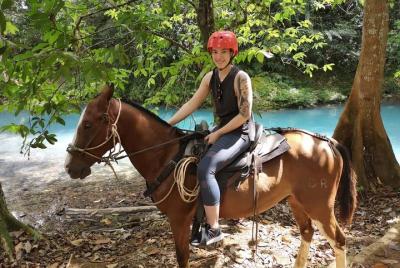 Blue River Combo: White Water Tubing-horse Back Riding & Labyrinth Tour Blue River Combo: White Water Tubing-horse Back Riding & Labyrinth Tour