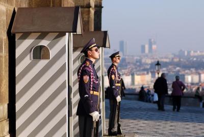 Prague castle in details Prague castle in details