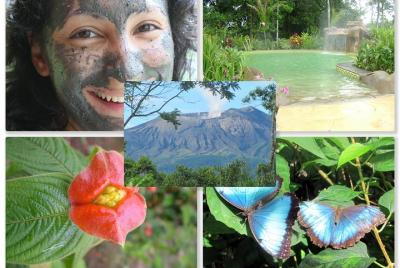 Cathedral Waterfall Hot Springs Adventure Rincon de la Vieja from Las Mareas Cathedral Waterfall Hot Springs Adventure Rincon de la Vieja from Las Mareas