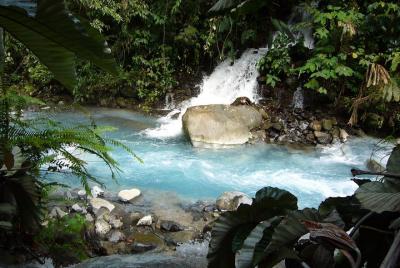 Blue River Hot Springs Adventure in Rincon de la Vieja from Dreams Las Mareas Blue River Hot Springs Adventure in Rincon de la Vieja from Dreams Las Mareas