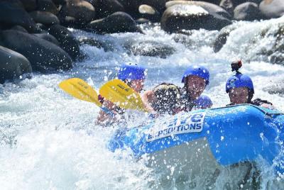 Full Day Class II-III Rafting, Waterfall hike and Horse Back riding from La Fortuna-Arenal Full Day Class II-III Rafting, Waterfall hike and Horse Back riding from La Fortuna-Arenal