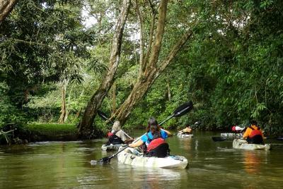 Kayaking a Quiet River in the Most Bio-Diverse Area of Costa Rica Kayaking a Quiet River in the Most Bio-Diverse Area of Costa Rica