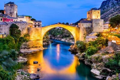Mostar and Kravice Waterfalls by Luxury Minibus Mostar and Kravice Waterfalls by Luxury Minibus
