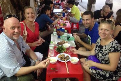 Hanoi street food tour Hanoi street food tour