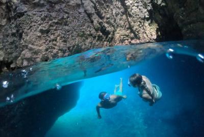 Snorkeling and swimming at Galebove stijene Snorkeling and swimming at Galebove stijene