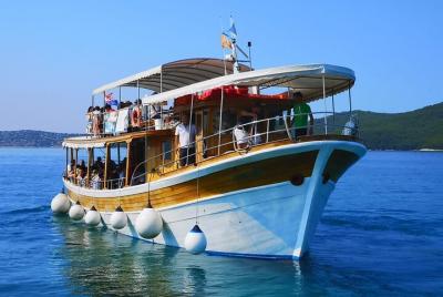 Krka Waterfalls and Šibenik Boat Tour from Split with Lunch & Swi