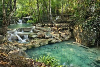 From Kanchanaburi: Erawan Waterfalls and Hellfire Pass From Kanchanaburi: Erawan Waterfalls and Hellfire Pass
