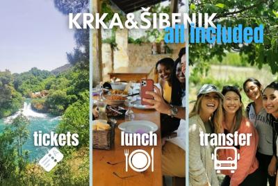 Krka waterfalls from Split - ticket and lunch INCLUDED