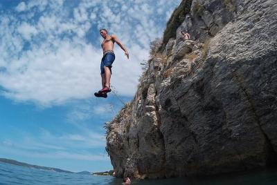 Deep Water Solo and Cliff Jumping Tour in Split  Deep Water Solo and Cliff Jumping Tour in Split