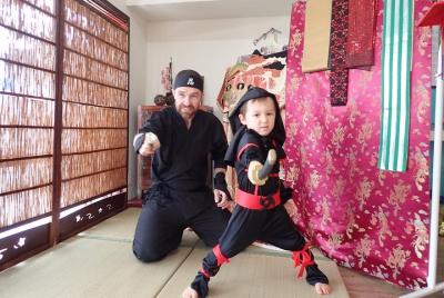 Ninja and yukata experience in Takamatsu
