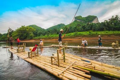 Bamboo Rafting at Klong Saeng River - Khao Sok Lake Bamboo Rafting at Klong Saeng River - Khao Sok Lake