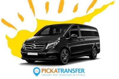 Cyprus Airports Transfers - Ayia Napa to Larnaca Airport - Minibus
