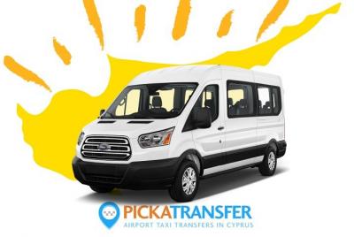 Cyprus Airports Transfers - Ayia Napa to Larnaca Airport - Minibus 1-13
