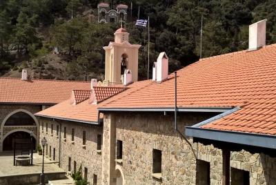 Treasures of Troodos Mountain from Aphrodite Hills Resort and Pis Treasures of Troodos Mountain from Aphrodite Hills Resort and Pis