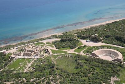 Salamis Ancient Kingdom and Famagusta from Limassol Salamis Ancient Kingdom and Famagusta from Limassol